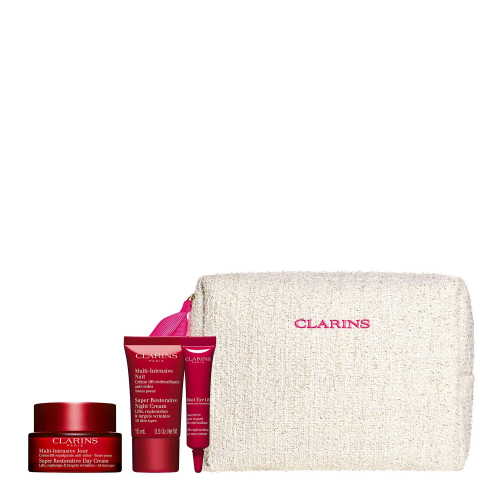 Coffret Multi Intensive - 3 Produits + Crème Jour CLARINS Coffret Multi Intensive - 3 Produits + Crème Jour CLARINS